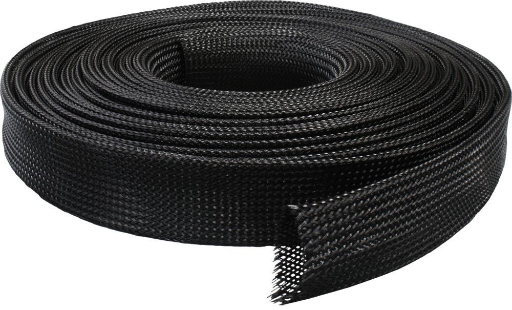 Expandable Braided Black 25m