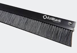 EziBlank 19" 1U Brush Blanking Panel