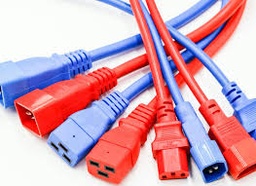 C13-C14 Power Cord Red/Blue